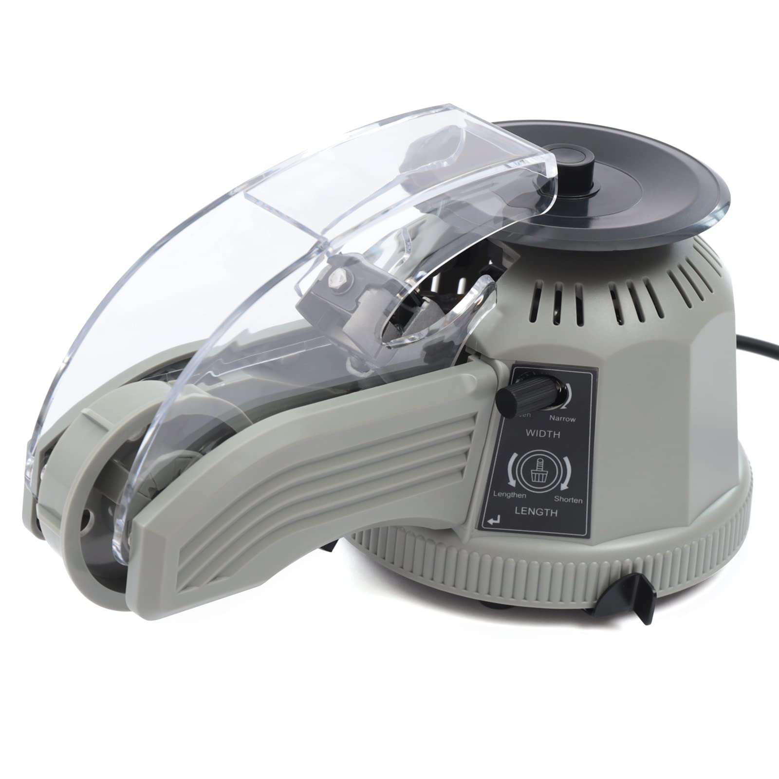Electric Tape Dispenser - Automatic Tape Cutting Machine with Rotary Disc for Scotch, Aluminum Foil & Mara Tape | Perfect for Packaging, Shipping & DIY Projects