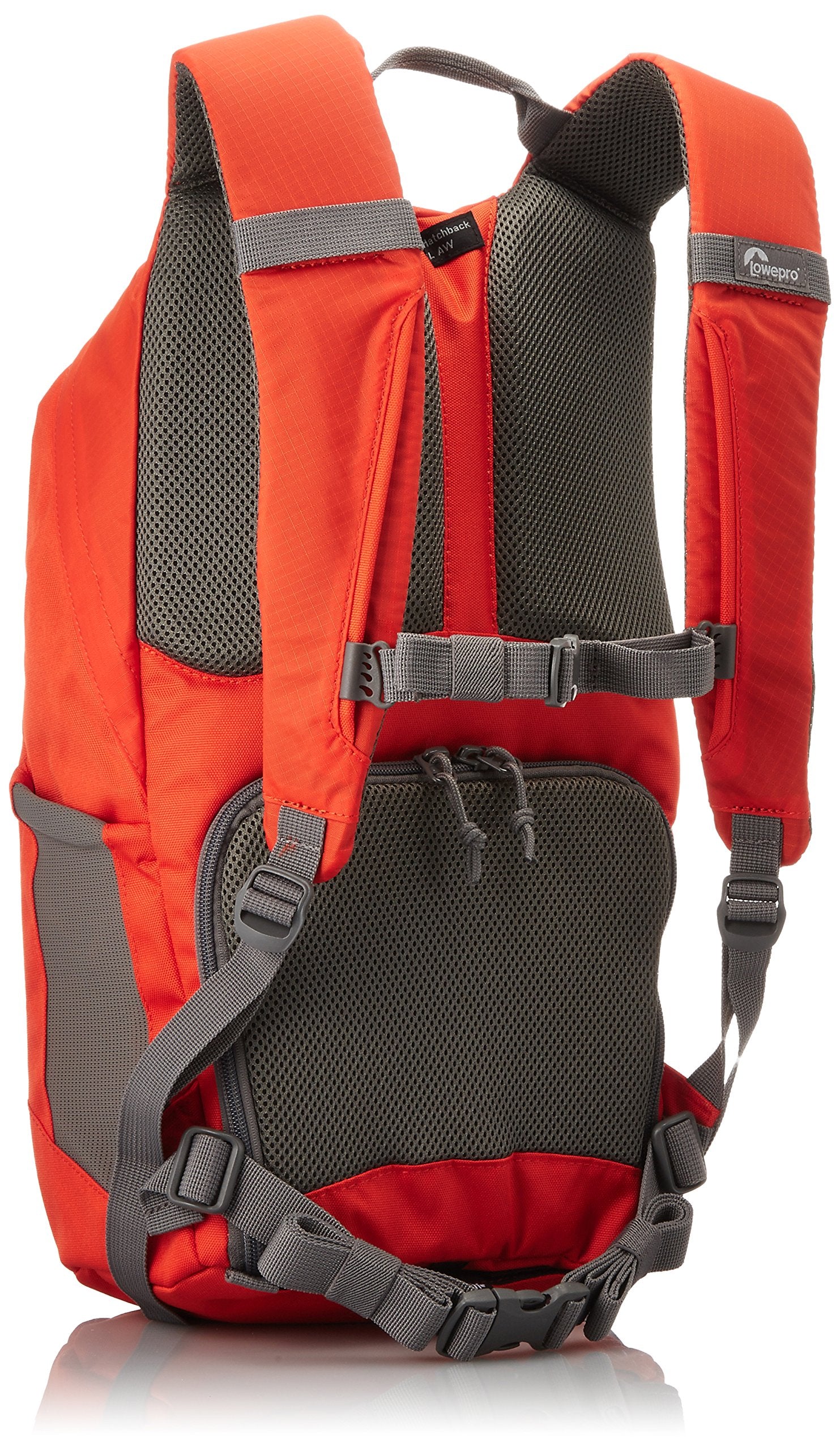 Lowepro Photo Hatchback 16L AW Camera Backpack - Waterproof DSLR Bag for Photographers | Travel, Hiking & Outdoor Photography Gear (Pepper Red)