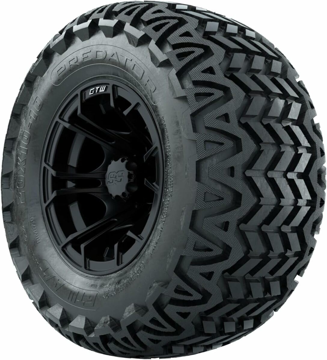 GTW 10 Inch Golf Cart Wheels and Tires Combo Set of 4 - 20x10-10 (20