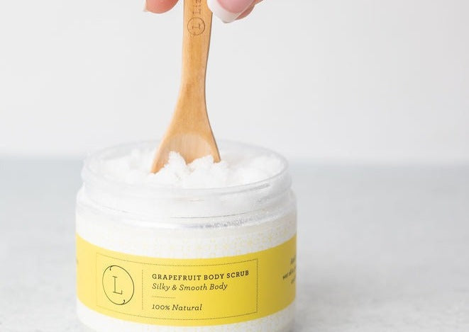 Refreshing Grapefruit Moisturizing Set - Hydrating Body Oil & Exfoliating Scrub for Dry Skin | Perfect for Spa Day & Self-Care Routine