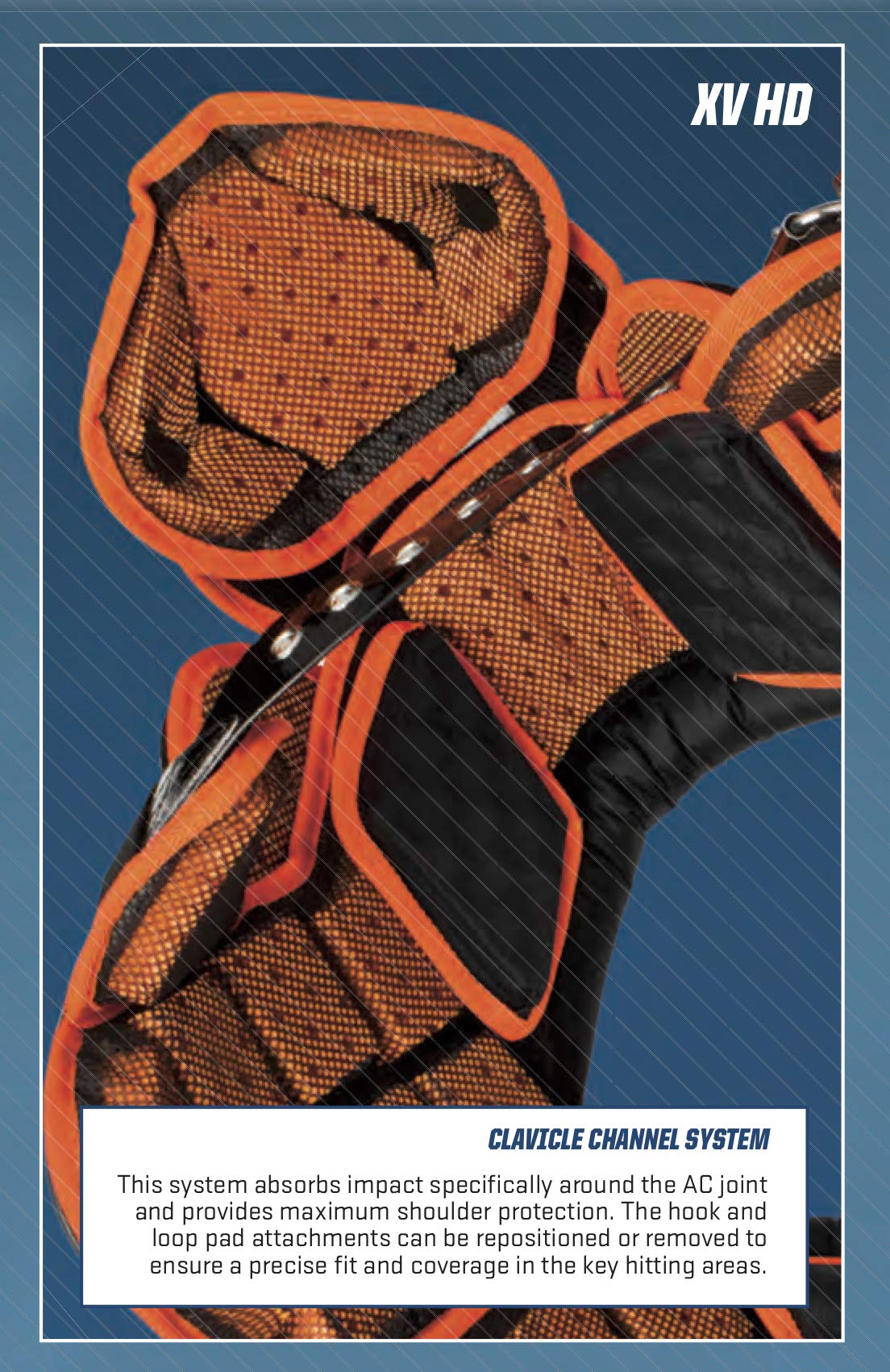 Schutt Varsity XV HD Football Shoulder Pads for Quarterbacks & Wide Receivers - Lightweight Protection for High Performance Training & Games