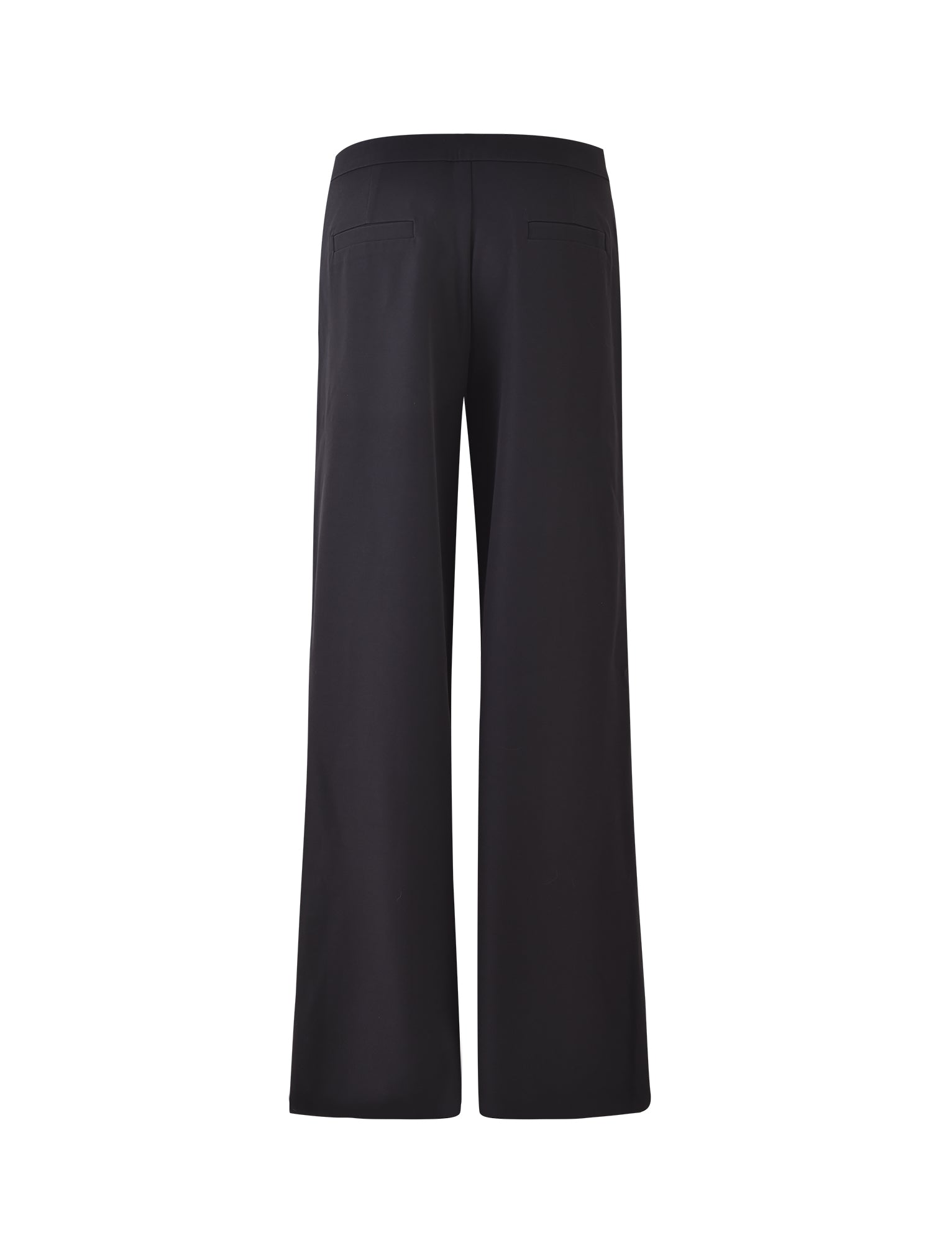 Elinor Black Pants for Women - High Waisted Slim Fit Trousers for Office, Business & Casual Wear