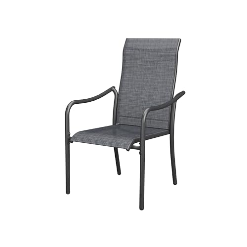 High-back Grey Fabric