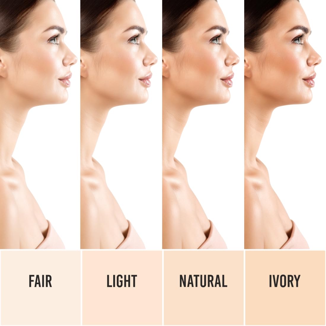 MATTLOOK Perfect Look Oil Control 2-in-1 Compact Powder & Foundation | High Coverage HD Finish Concealer | Blendable for All Skin Types | 20g Fair | Ideal for Daily Makeup, Photo Shoots & Special Occasions
