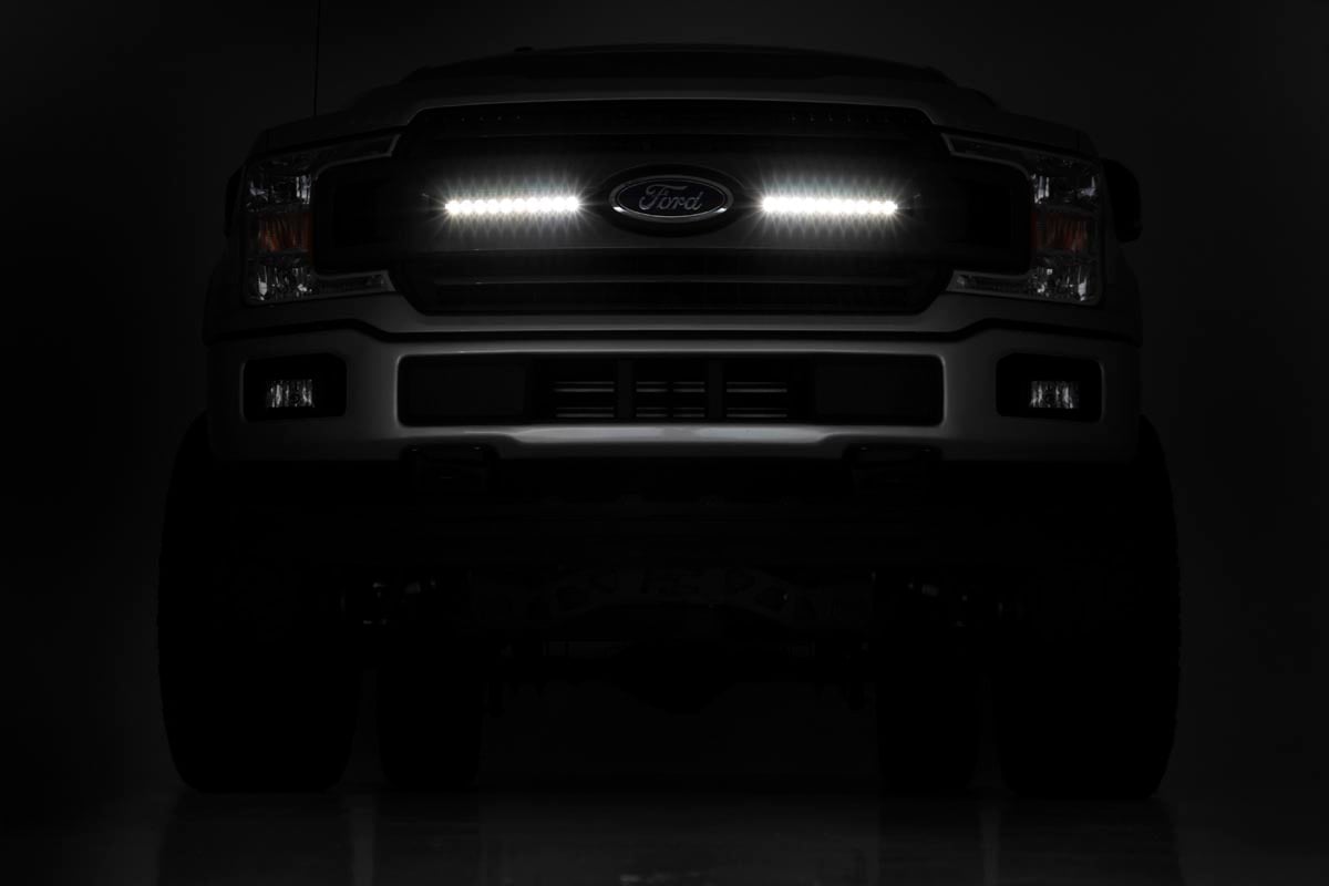 10 Inch Black Series LED Light Bar - Slim Line Design, Pair (70410ABL) - Perfect for Off-Road Trucks, ATVs, and Marine Applications