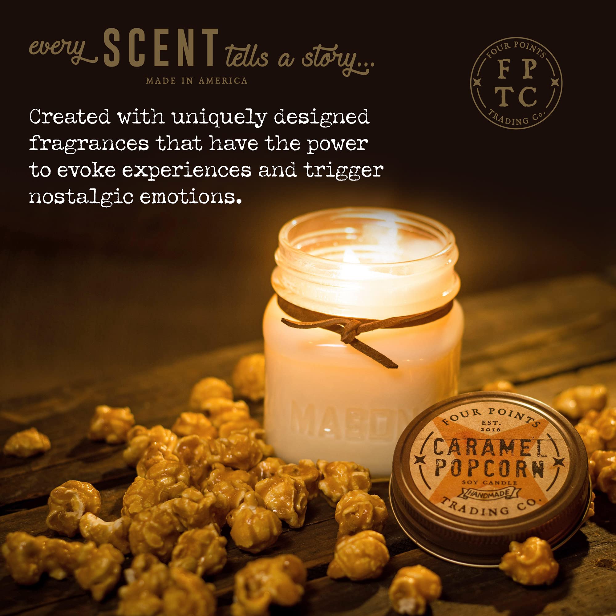 8 Oz Rose Scented Soy Aromatherapy Candle in Glass Jar - Perfect for Relaxation, Spa, Yoga & Home Decor