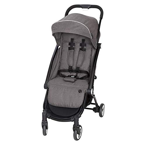 Baby Trend Travel Tot Compact Stroller - Lightweight & Foldable for Easy Travel, Black Stardust | Perfect for Shopping, Airports & Everyday Use with Baby