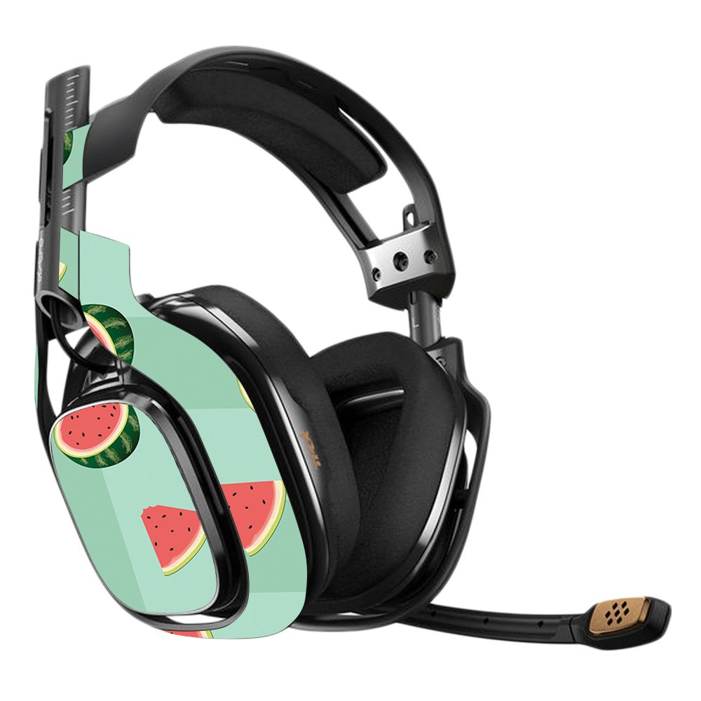 MightySkins Vinyl Decal Wrap Cover for Astro A40 3rd Gen Gaming Headset - Watermelon Patch Design | Protective, Durable & Customizable Skin | Easy to Apply & Remove | Made in USA | Perfect for Gaming, Streaming & Personalization
