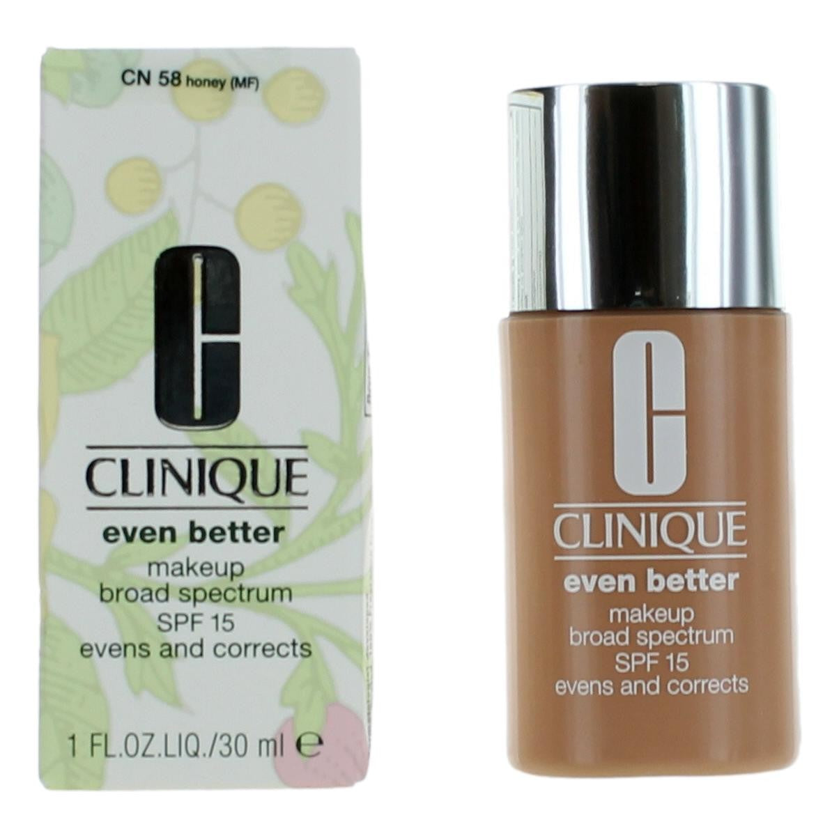 Clinique Even Better Makeup SPF 15 Foundation - 1 oz - Lightweight, Flawless Coverage for All-Day Wear | Perfect for Work, Date Night & Special Occasions
