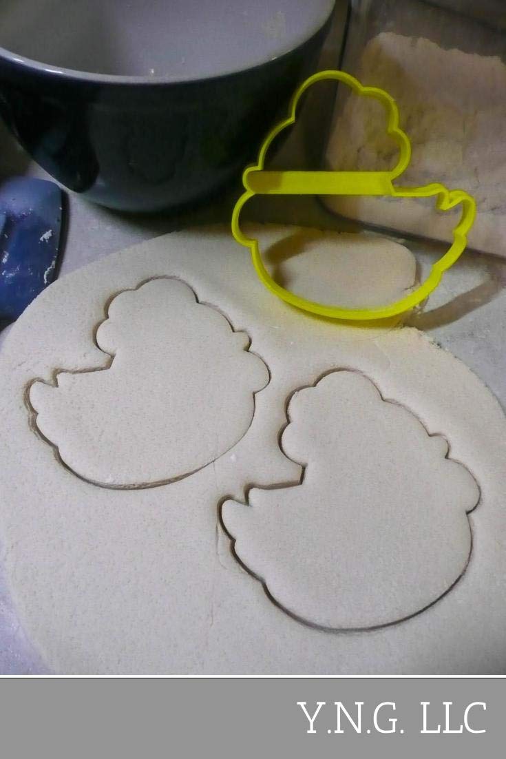 USA-Made Baby Chicken Outline Spring Chick Backyard Farm Animal Cookie Cutter - Perfect for Easter Baking, Farm-Themed Parties & Kids' Cooking Activities