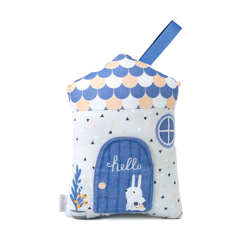 Splosh Tooth Fairy House - Navy Blue Wooden Keepsake Box for Kids | Perfect for Tooth Fairy Gifts, Baby Teeth Storage & Nursery Decor