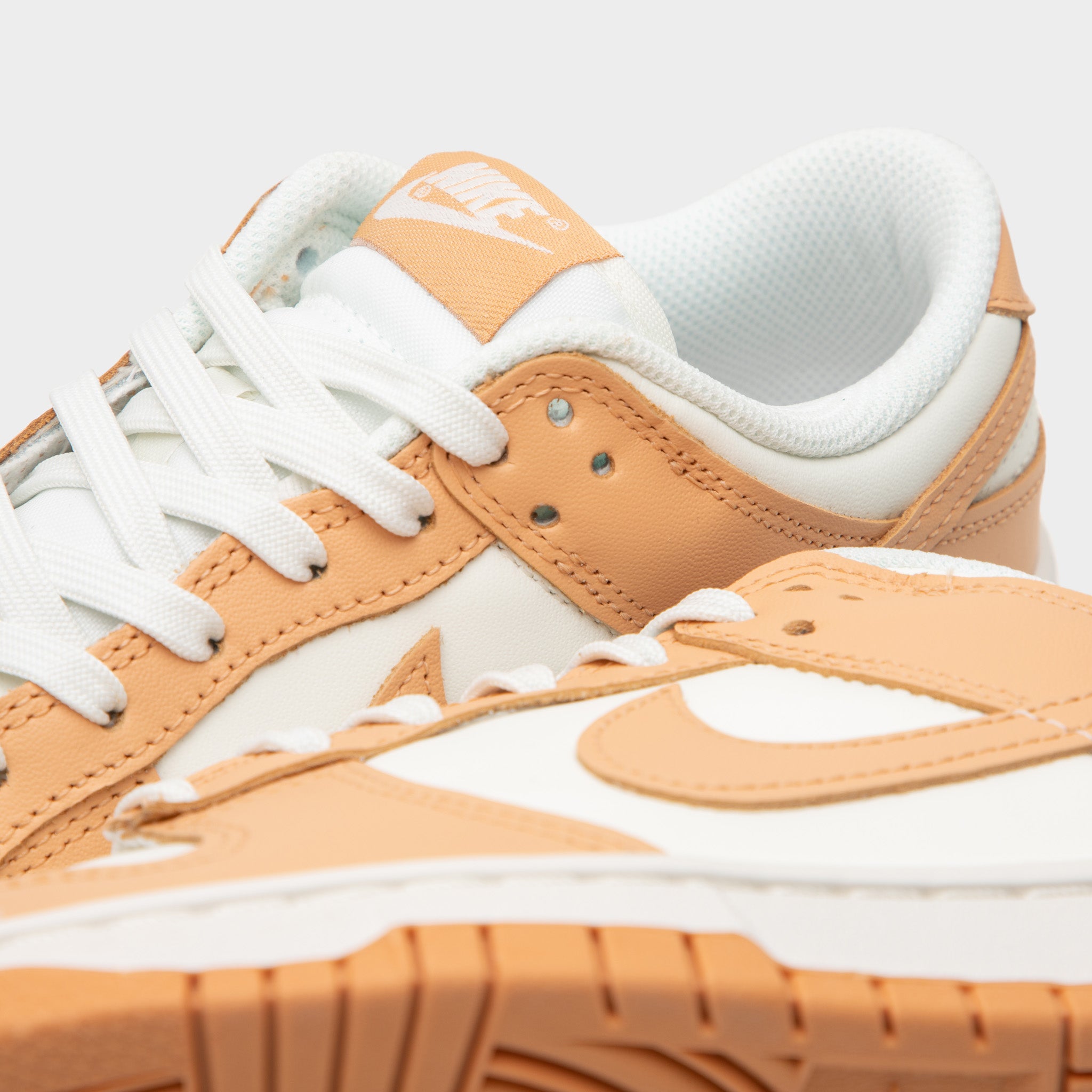 Nike Women's Dunk Low Sneakers - Sail/Harvest Moon Colorway | Casual & Athletic Shoes for Women | Perfect for Running, Gym, Streetwear & Everyday Fashion