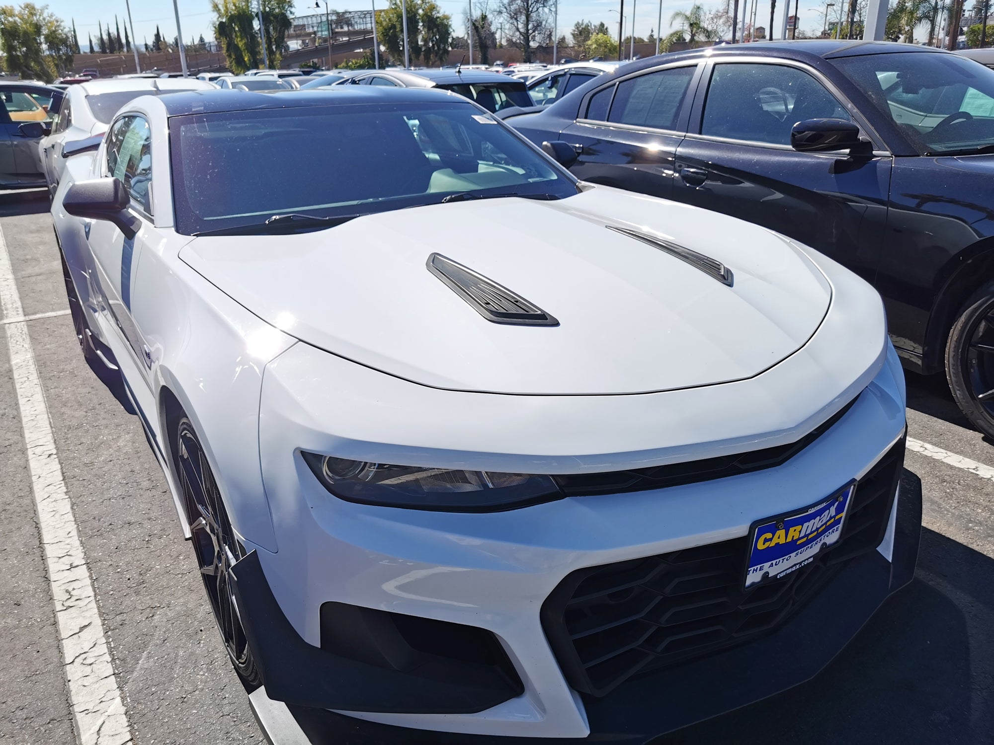 Gloss Black Hood Air Vent Style Decoration Trims for 2016-2023 Chevy Camaro - Upgrade Your Car's Style & Performance