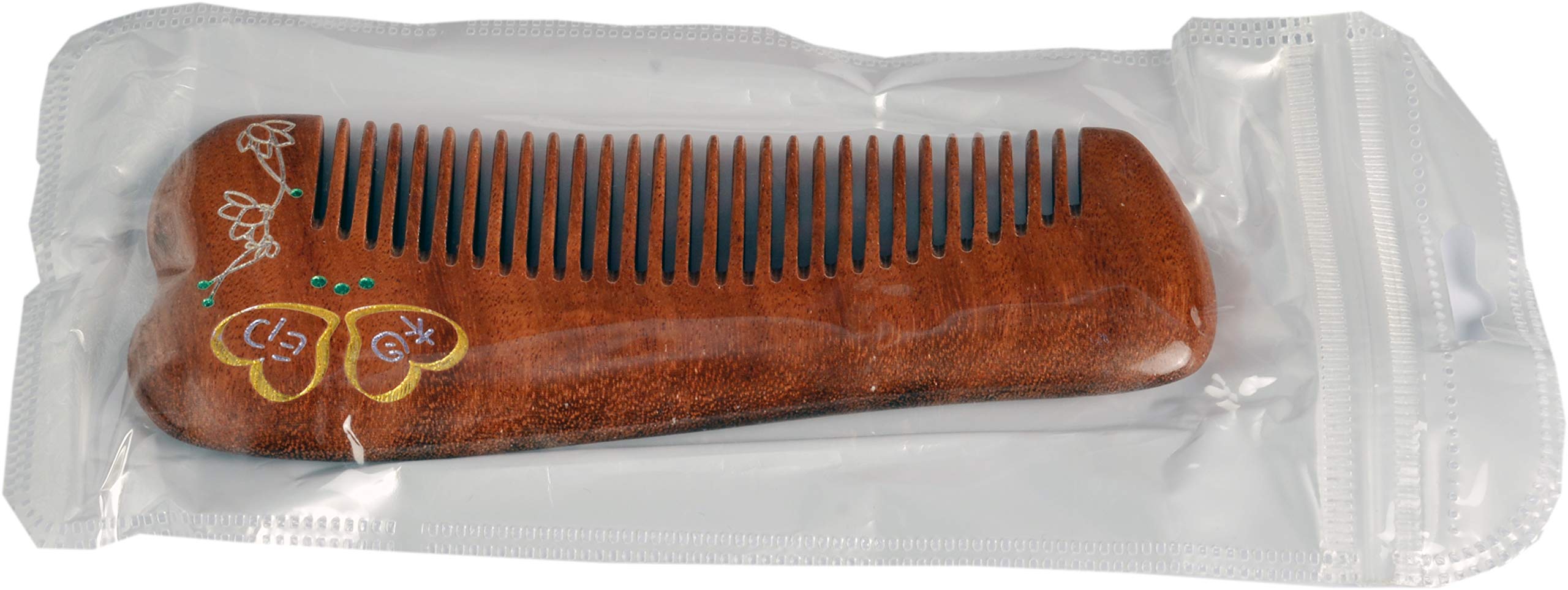 Premium Shisham Wood Hair Comb - 5x2 Inches Natural Wooden Comb for Men & Women - Detangling, Styling & Scalp Massage - Perfect for Daily Hair Care & Travel