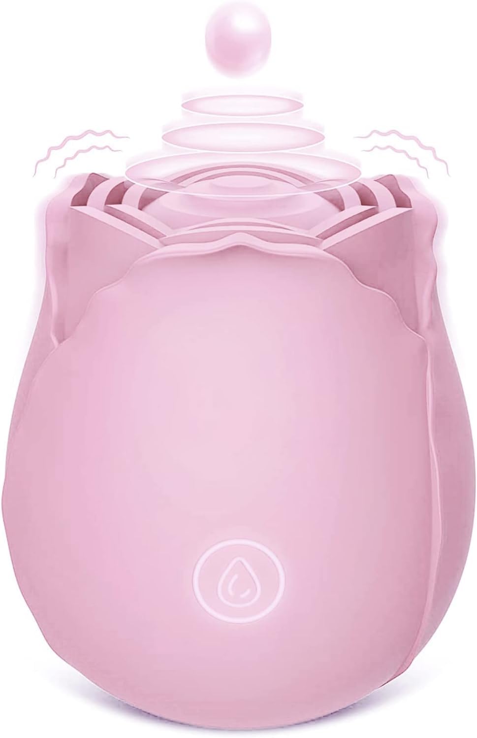 Silent Grinder Vibrator for Women & Men - Couple Toy for Intimate Games (Pink) - Perfect for Romantic Nights