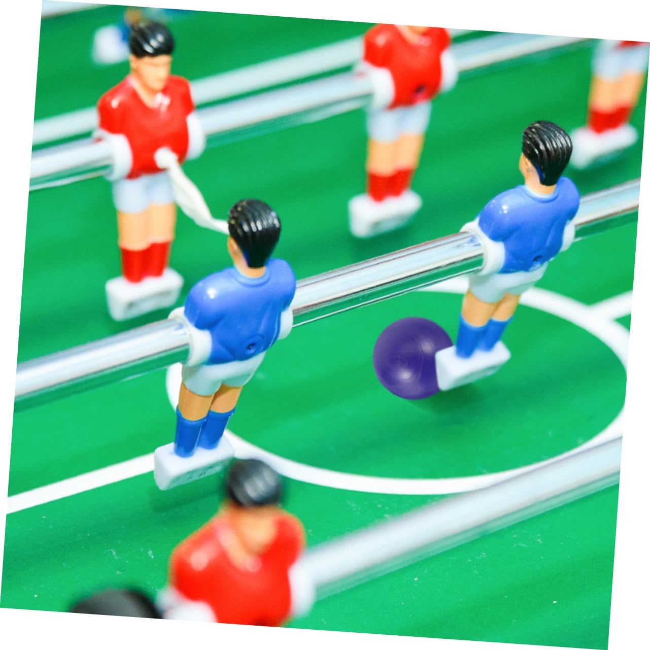 GANAZONO 12-Piece Mini Foosball Balls Set - Replacement Plastic Table Soccer Balls for Adults, Durable Resin Construction - Perfect for Game Rooms, Bars, and Family Fun Nights
