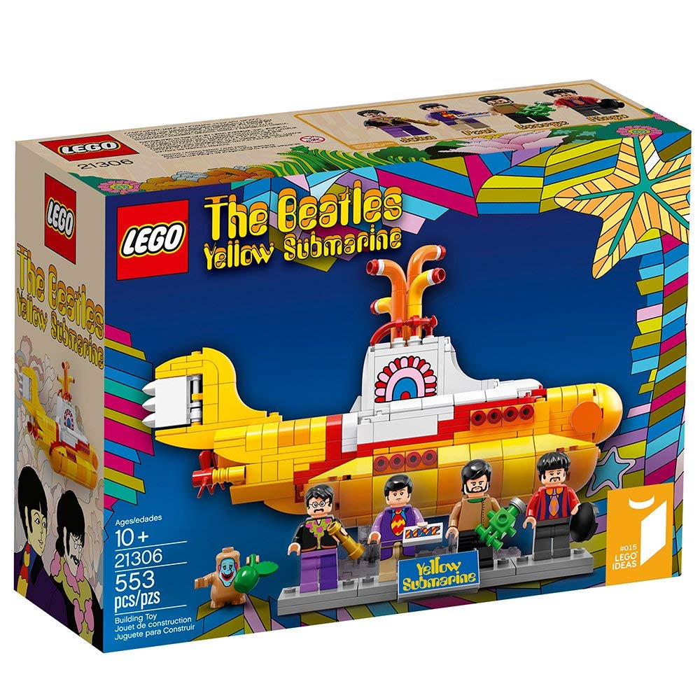 LEGO Ideas Yellow Submarine Building Set (21306) - 553-Piece Beatles-Themed Construction Toy for Adults & Kids - Perfect Gift for LEGO Collectors and Music Fans - Great for Display, Play, and Creative Building Projects