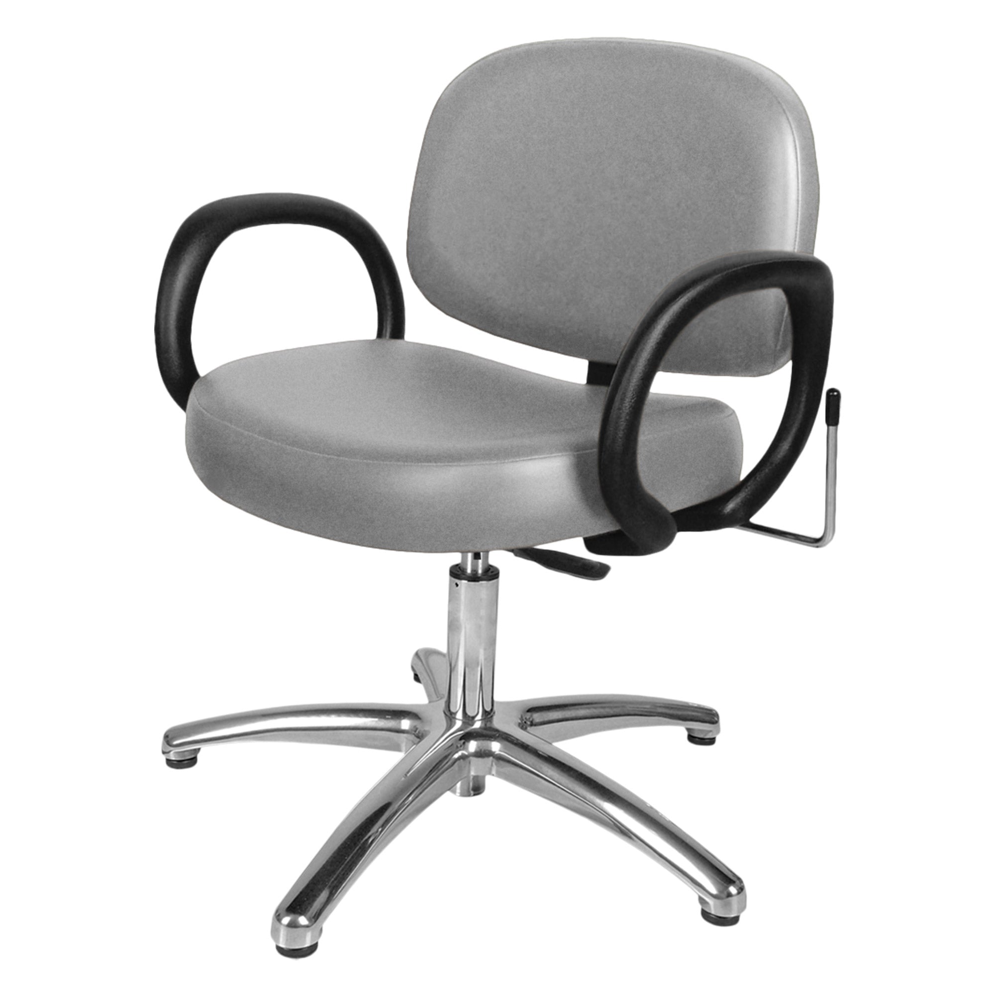 Kiva Lever Control Shampoo Chair - Adjustable Salon Hair Washing Chair with Footrest - Perfect for Hair Salons, Spas & Home Use