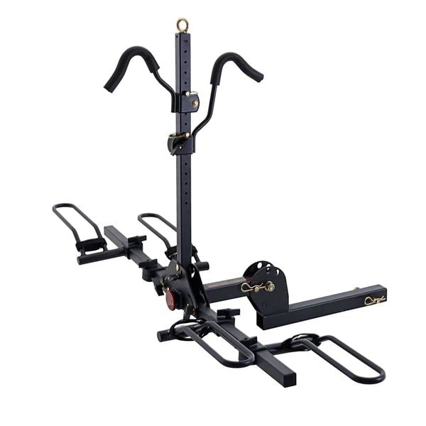Heavy Duty RV Hitch Bike Rack for 2 Bicycles - Secure Bicycle Carrier for Camping, Road Trips & Outdoor Adventures