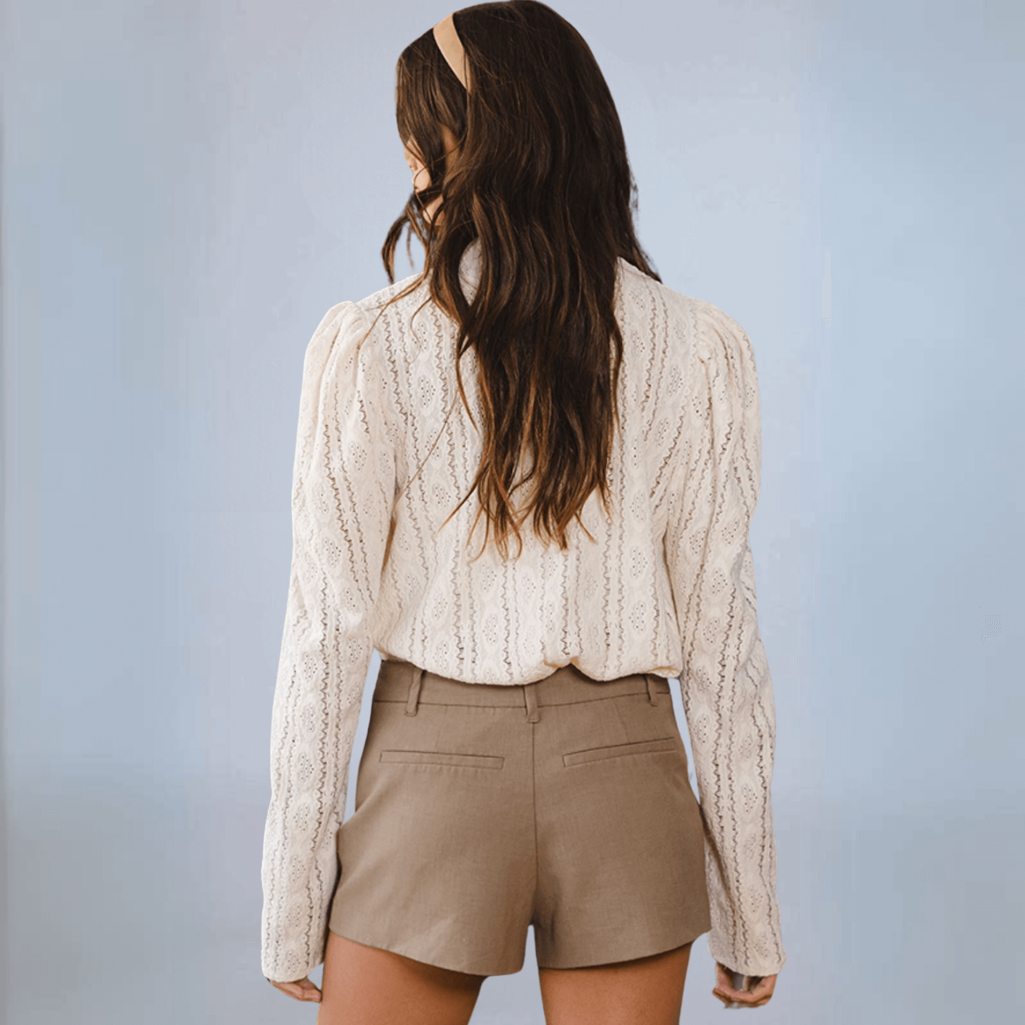 Stylish Bucket List Stretch Lace Top - Made in USA - Perfect for Date Night, Parties & Summer Outfits