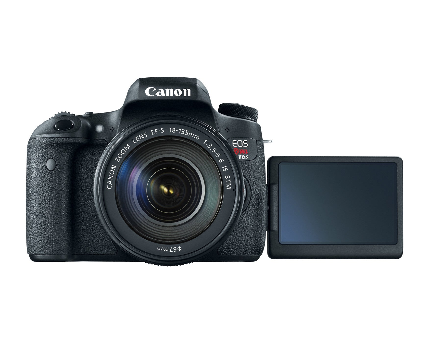 Canon EOS Rebel T6s DSLR Camera with 18-135mm STM Lens Kit - Professional Photography for Travel, Portraits & Vlogging
