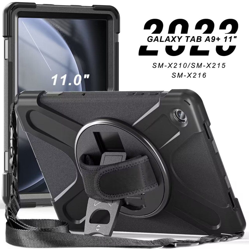 Samsung Galaxy Tab A9+ 11 Inch Shoulder & Hand Strap Case - Durable Protective Cover for Travel, Commuting & Outdoor Activities