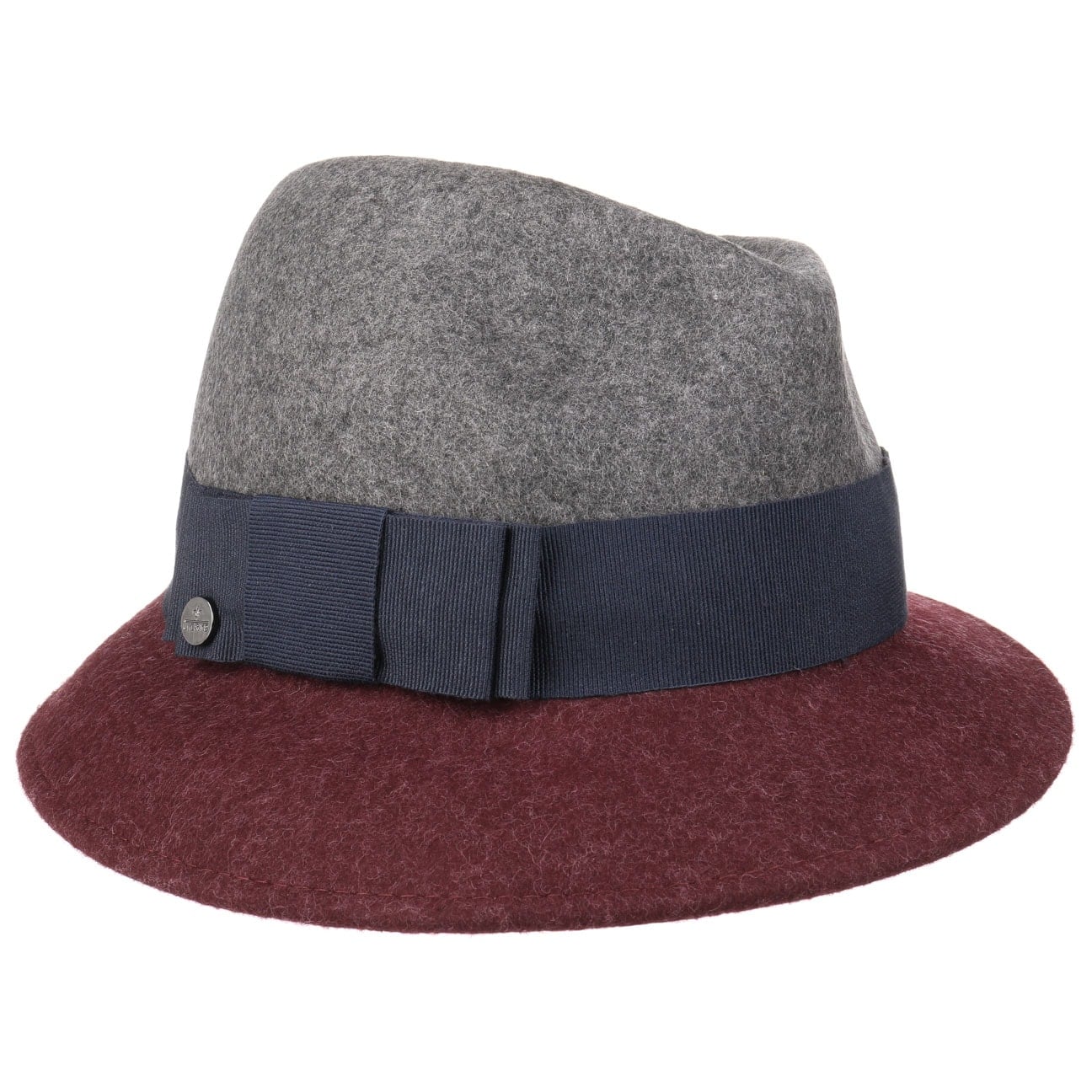 Lierys Asym Twotone Wool Felt Hat - Stylish Winter Fashion Accessory for Women | Perfect for Outdoor Events, Travel & Cold Weather