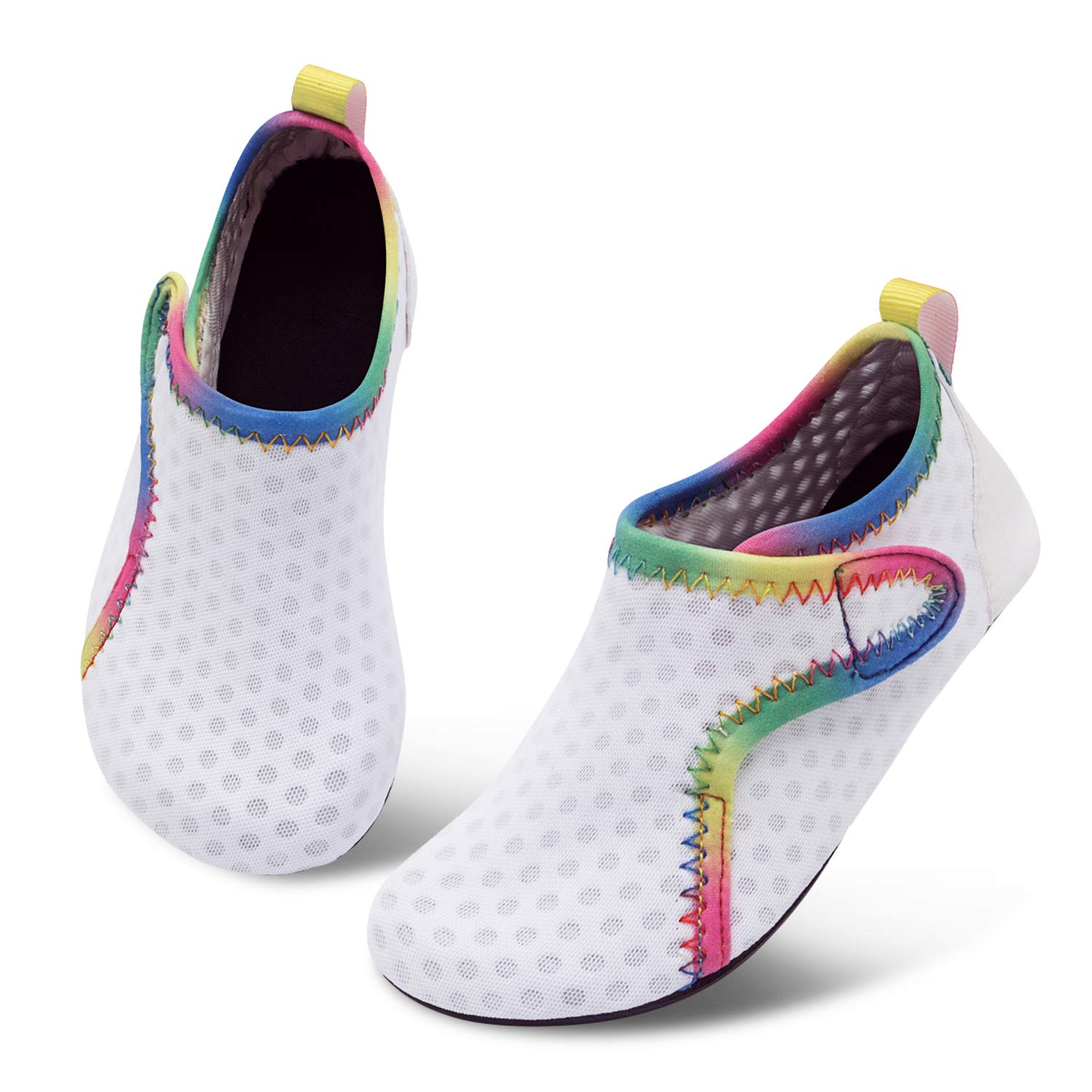 Kids Boys Girls Summer Water Shoes - Breathable Quick-Dry Aqua Socks for Beach, Pool, Swimming | Lightweight Athletic Shoes for Water Sports & Outdoor Activities