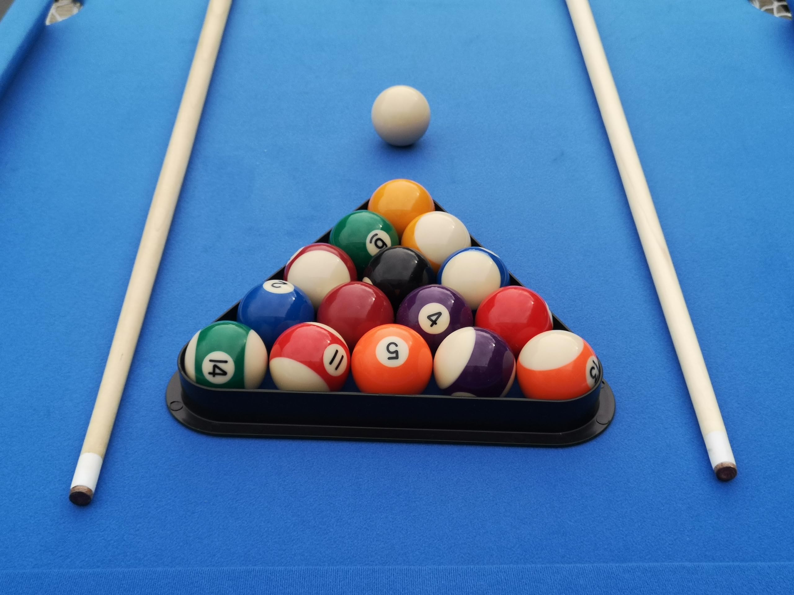3-in-1 Portable Game Table Set - Pool, Billiards & Table Tennis Combo for Indoor/Outdoor Sports & Family Game Night Entertainment