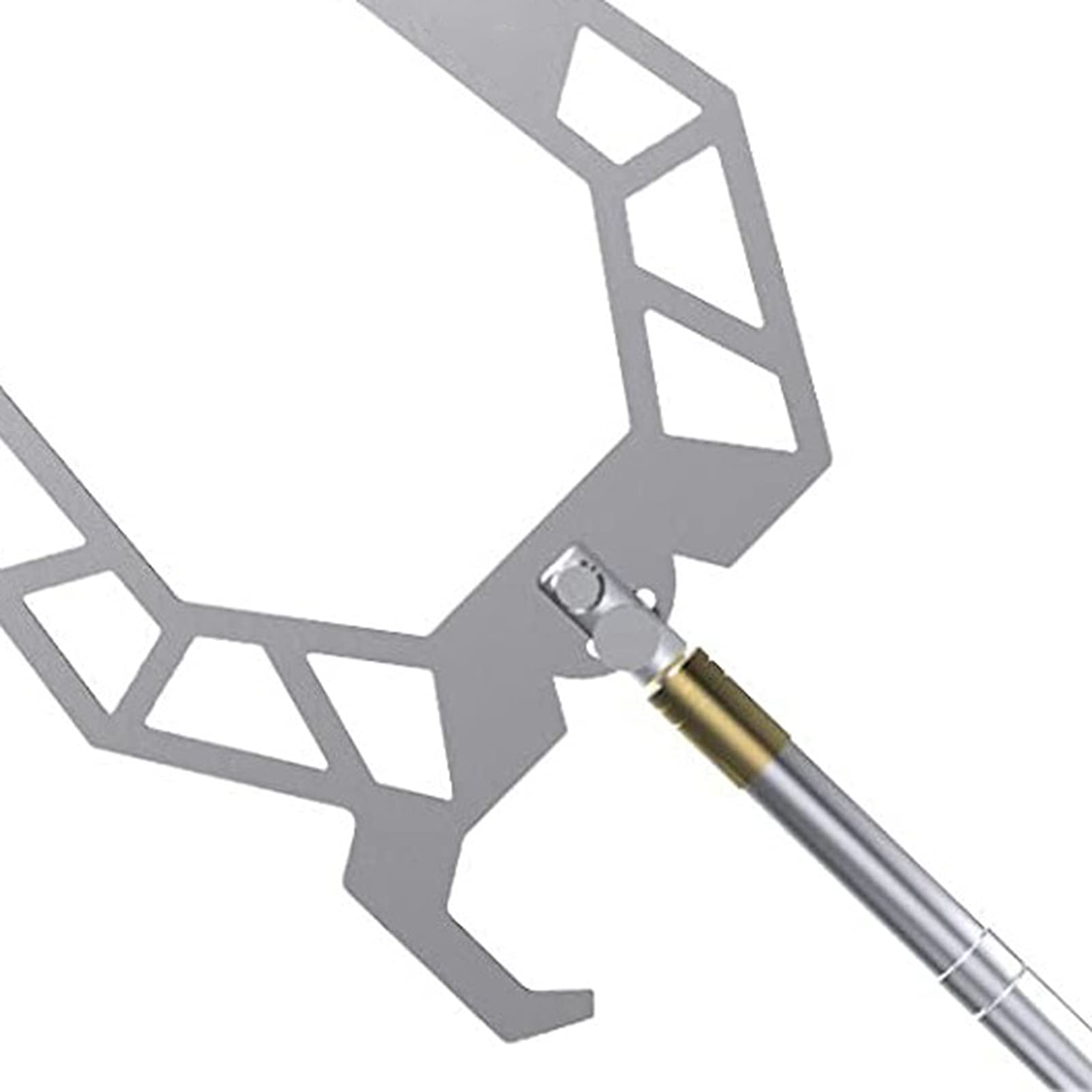 Boat Hook - Easy Long-Distance Threader with Metal Locking Ring for Docking & Gear Retrieval
