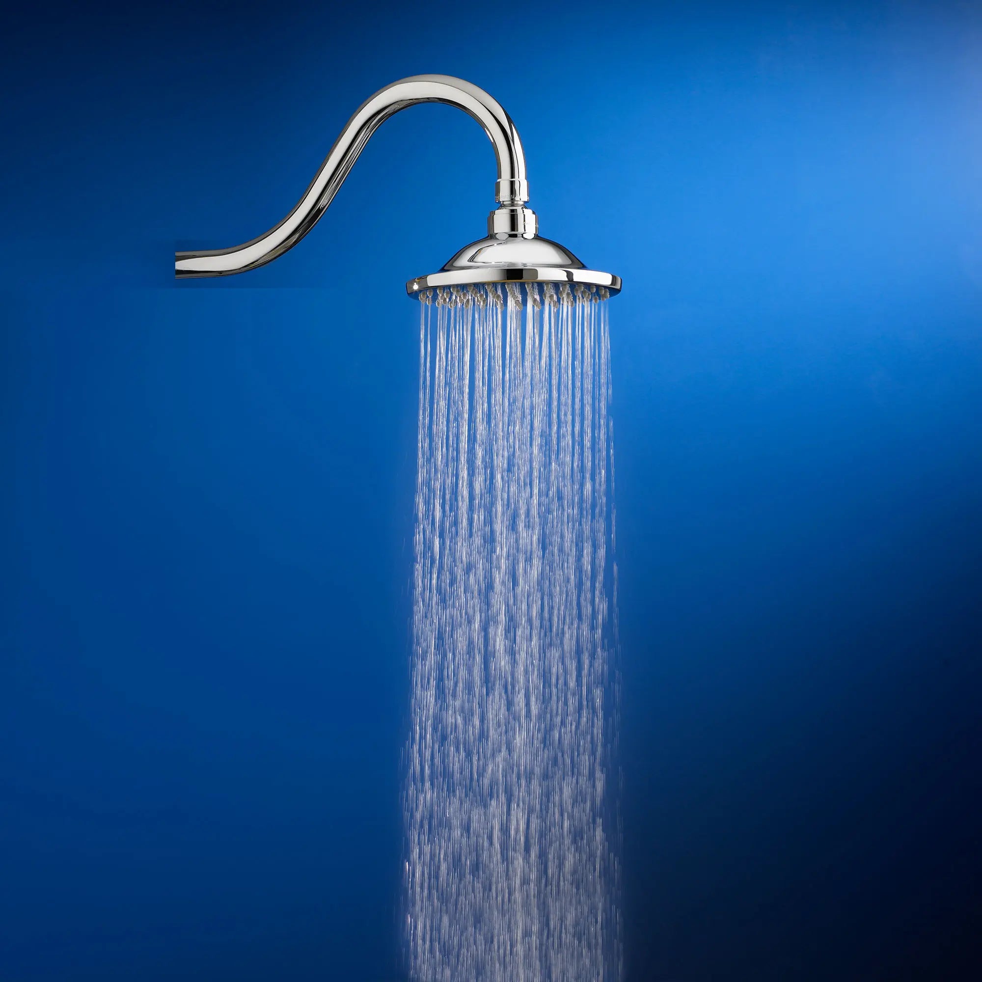 6 Inch High Pressure Rain Showerhead - 2.5 GPM/9.5 LPM Water Saving Shower Head with Adjustable Angle for Spa-Like Relaxation - Perfect for Bathroom, Master Suite & Luxury Hotels