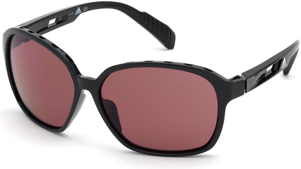 01Y - Shiny Black / Violet Lens Kolor Up - Pink/Violet