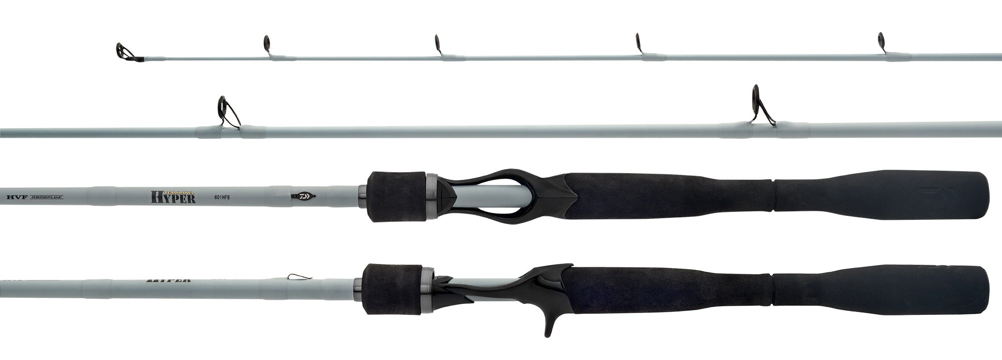 Daiwa 19 TD Hyper Baitcaster Fishing Rod - High Performance Casting Rod for Bass, Walleye & Freshwater Fishing | Perfect for Tournament Anglers & Shore Fishing