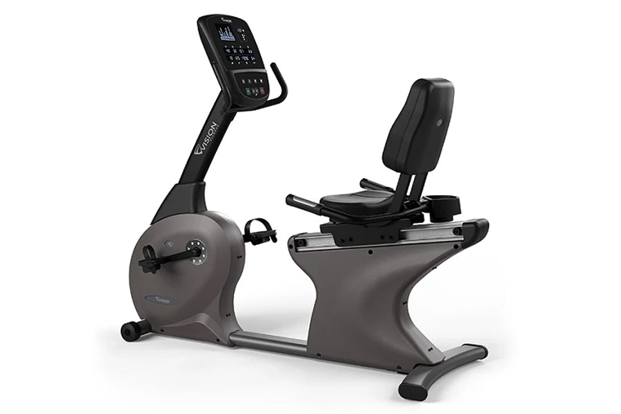 Vision R60 Recumbent Exercise Bike - Comfortable Indoor Cycling Bike for Home Gym, Low Impact Cardio Workout for Seniors & Rehabilitation - Perfect for Small Spaces & Physical Therapy
