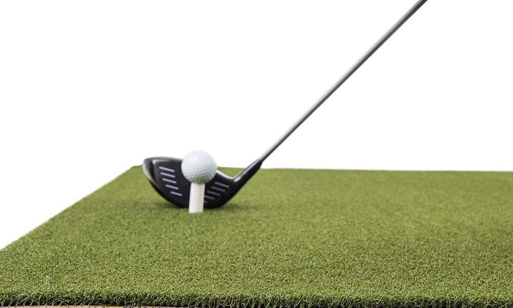 Premium All Turf Mats® Golf Practice Mat - Durable Indoor/Outdoor Golf Hitting Mat with Ball Tray | Perfect for Backyard, Driving Range & Home Golf Training