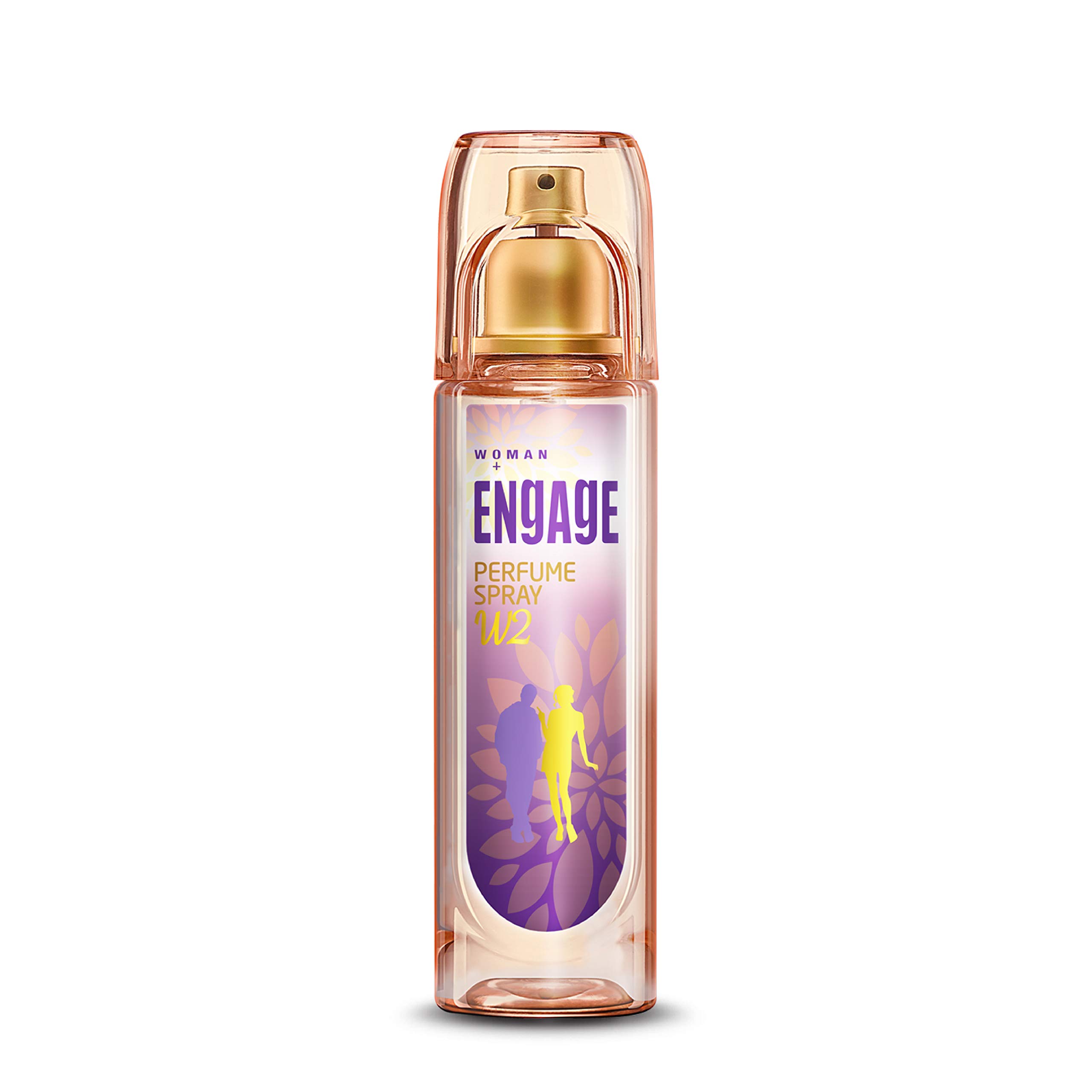 Engage W2 Perfume Spray for Women - 4.2oz Floral Fragrance & XX3 Cologne Spray for Men - 4.6oz Woody Scent | Long-Lasting Luxury Perfume Gift Set for Date Night, Anniversary & Special Occasions