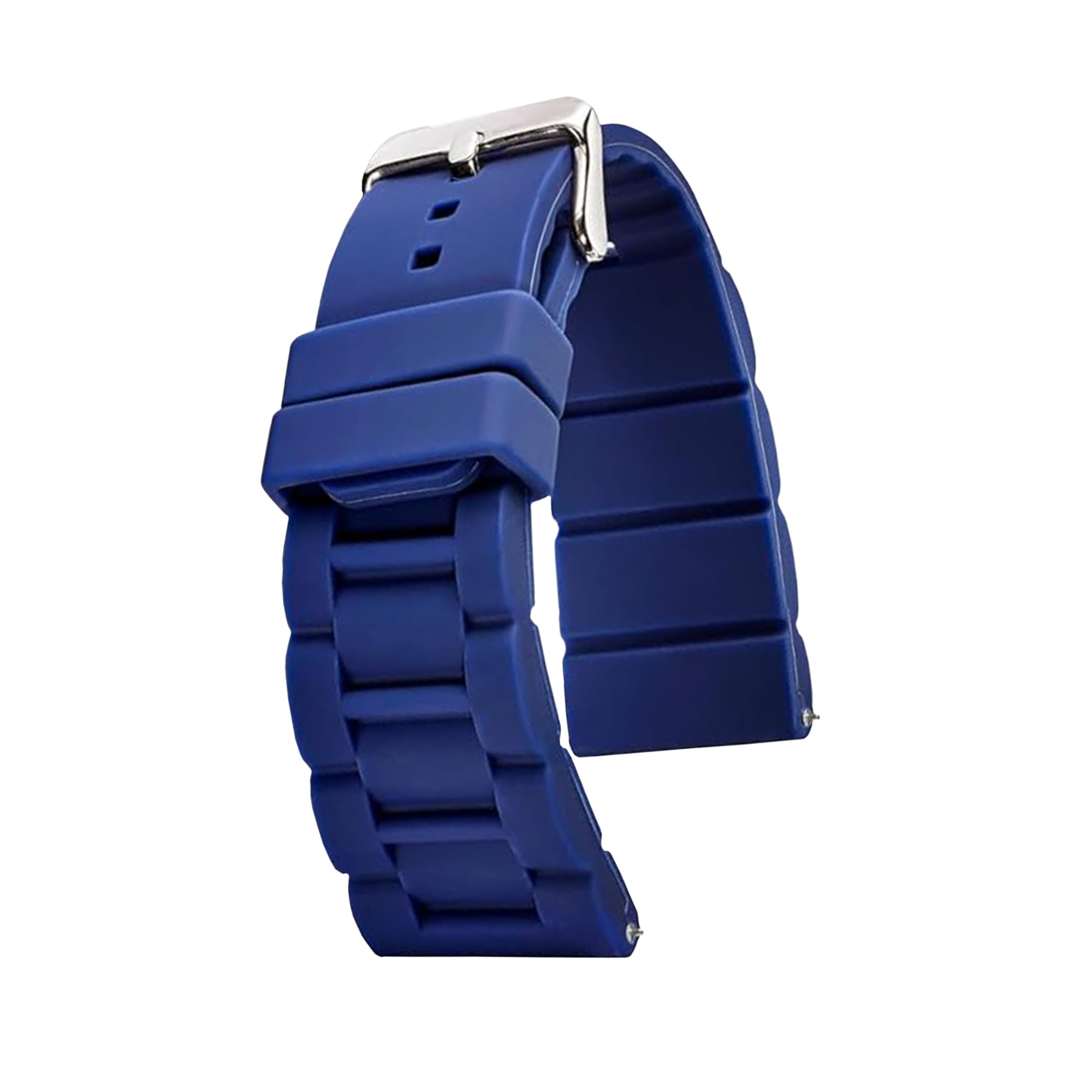 Premium Adjustable Silicone Watch Band for Women & Men - Sporty Durable Rubber Strap - Waterproof Replacement for Smart & Regular Watches - Ideal for Running, Swimming & Outdoor Activities