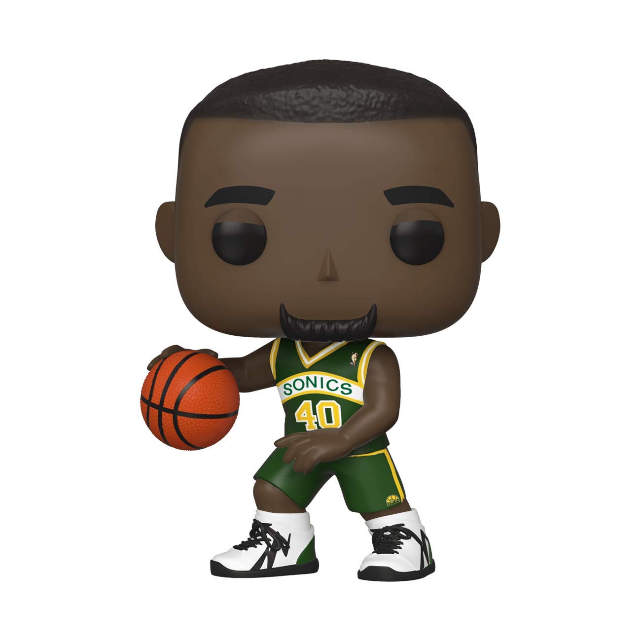 Funko Pop! Shawn Kemp ECCC Exclusive Vinyl Figure - Limited Edition NBA Collectible for Fans & Gift Ideas - Perfect for Home, Office, or Game Room Decor