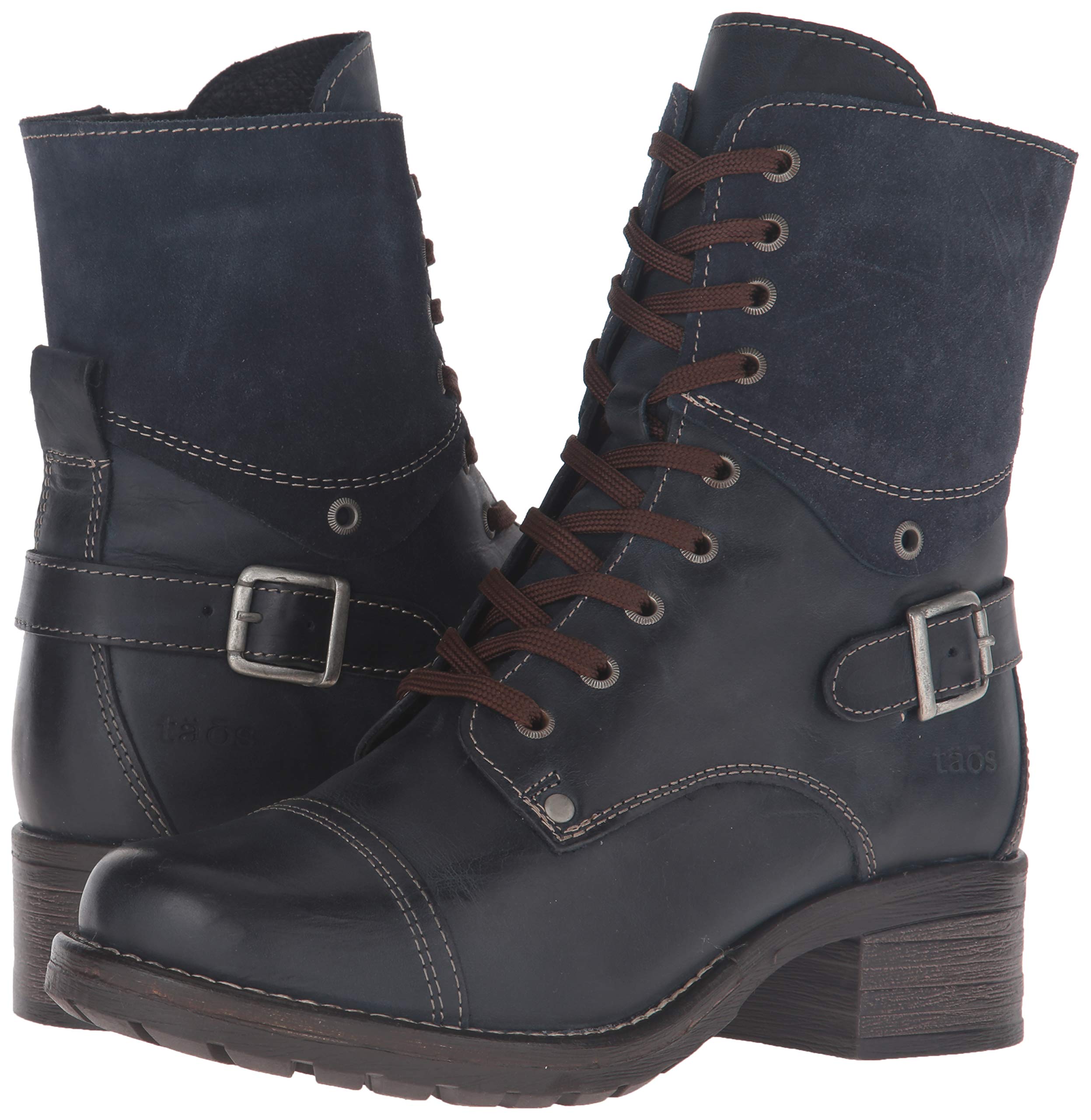 **Taos Crave Women's Boots – Stylish & Comfortable Ankle Boots with Lace-Up & Side Zipper, Removable Arch Support Footbed – Perfect for Fall, Winter & Everyday Fashion**    *(Optimized for Google SEO, translated to English, and enhanced with usage scenarios.)*