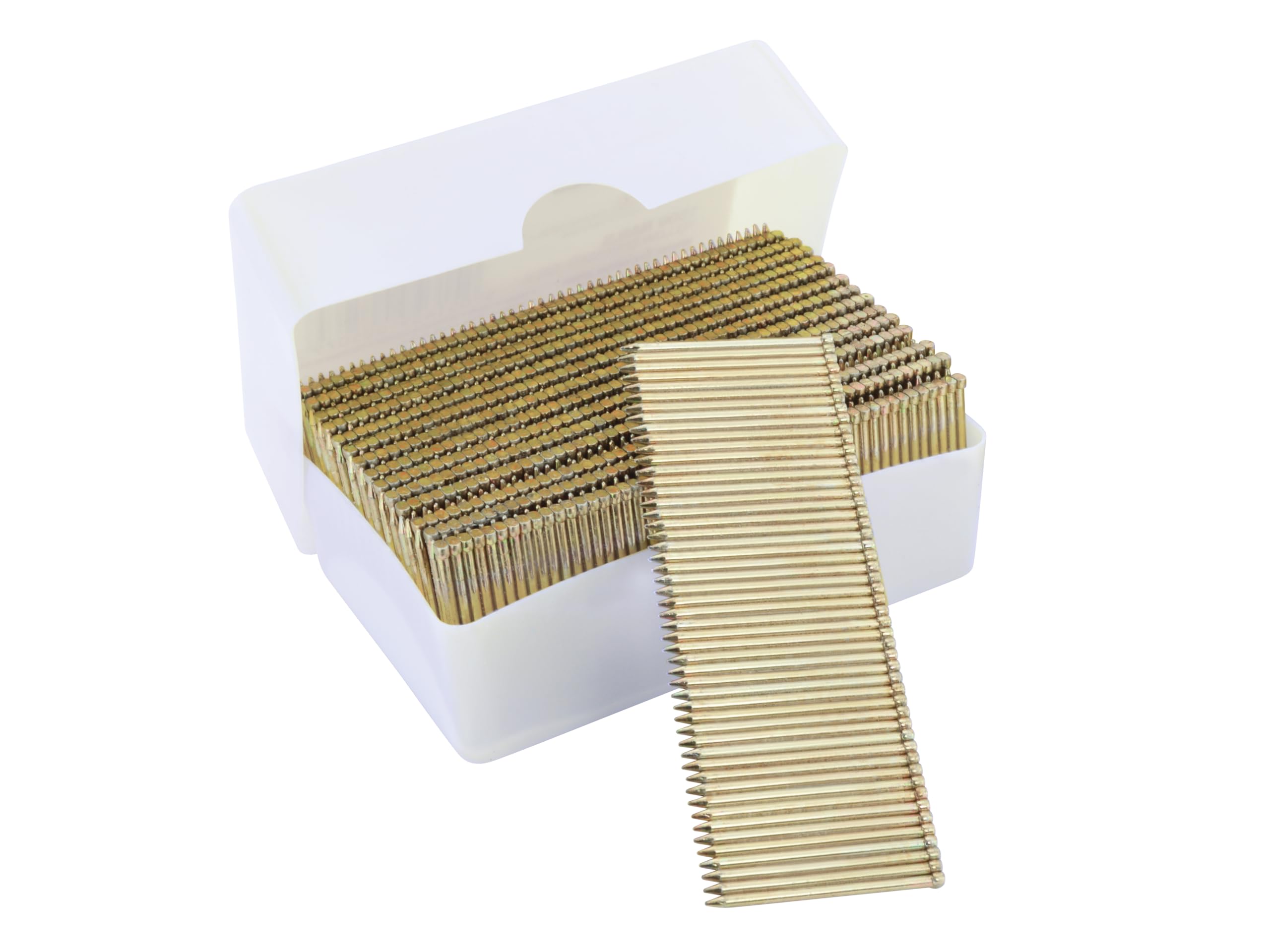 1534 Type 15G / 50mm Hardened Galvanized Concrete Nails - 1500 Pack for Construction, Framing, and Concrete Work