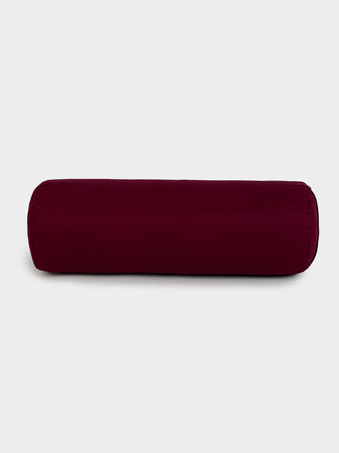 Organic Buckwheat Meditation Bolster Cushion for Yoga & Zen Relaxation - Eco-Friendly Support Pillow for Meditation, Yoga Studio, and Home Decor