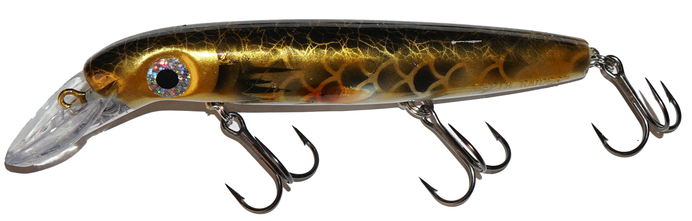 Bucher 6 Custom DepthRaider Crankbait Fishing Lure - Premium Bass Fishing Bait for Deep Water & Trolling - Perfect for Freshwater Lakes, Rivers, and Tournaments