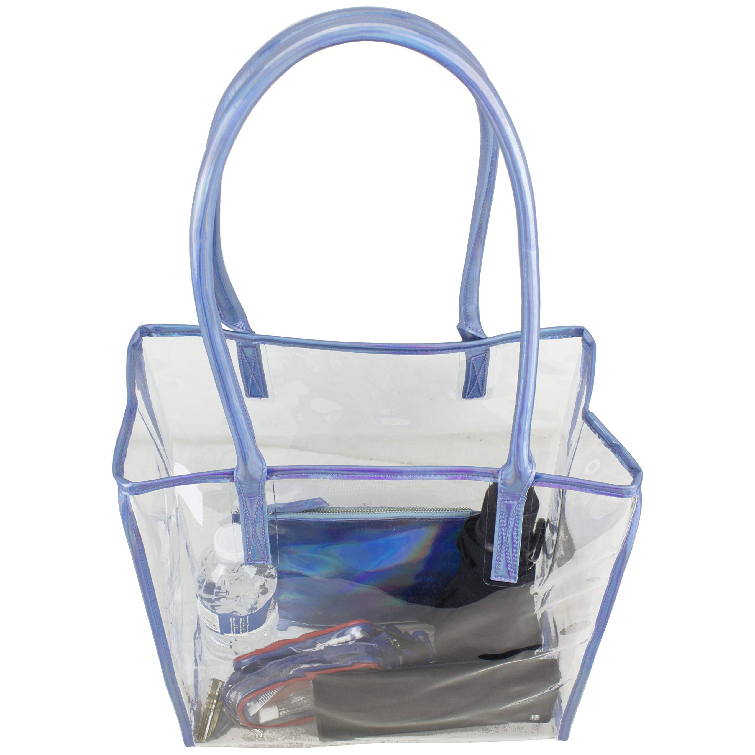 BIJOUX LIMITED Clear Handbag Collection - Stylish Transparent Tote & Clutch for Women | Perfect for Parties, Travel & Everyday Use