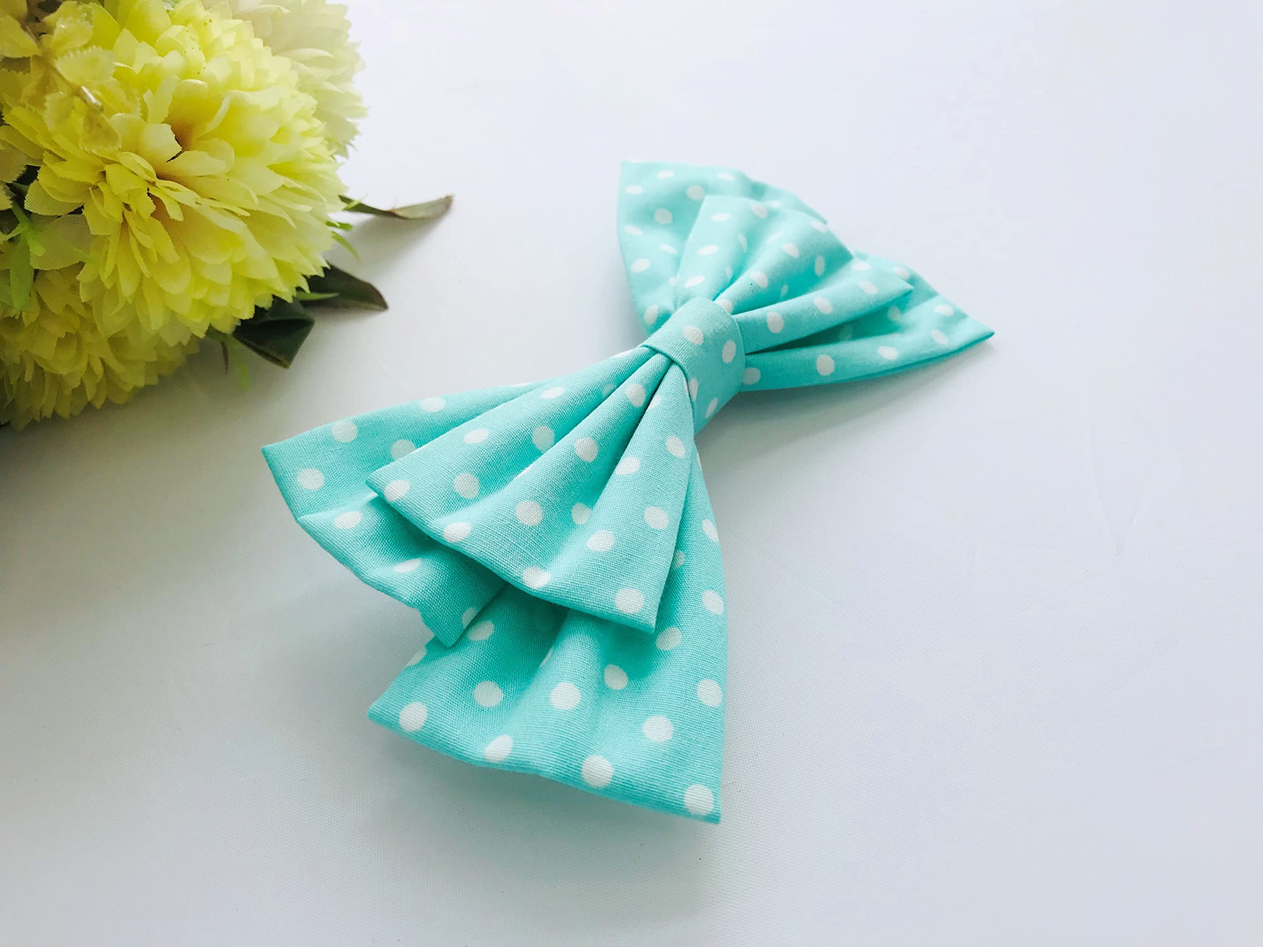 Pink Polka Dot Mouse Ears Hair Clips with Alligator Clips - Cute Hair Accessories for Girls, Women & Cosplay | Perfect for Disney Trips, Costume Parties & Everyday Wear