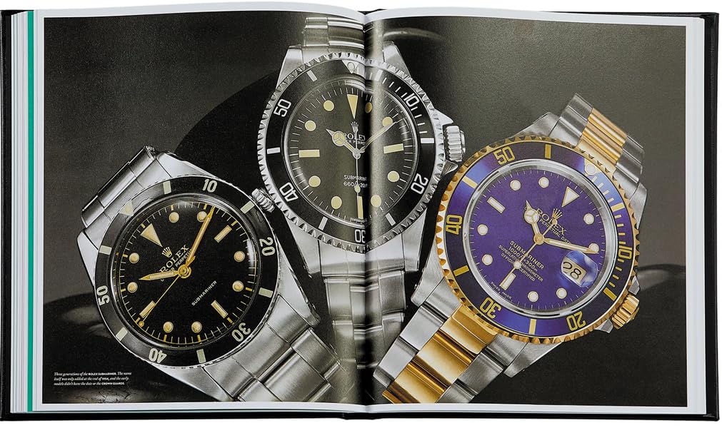 The Book of Rolex: A Comprehensive Guide to Rolex Watches | Handbound Black Bonded Leather Hardcover | 200 Pages (9.12
