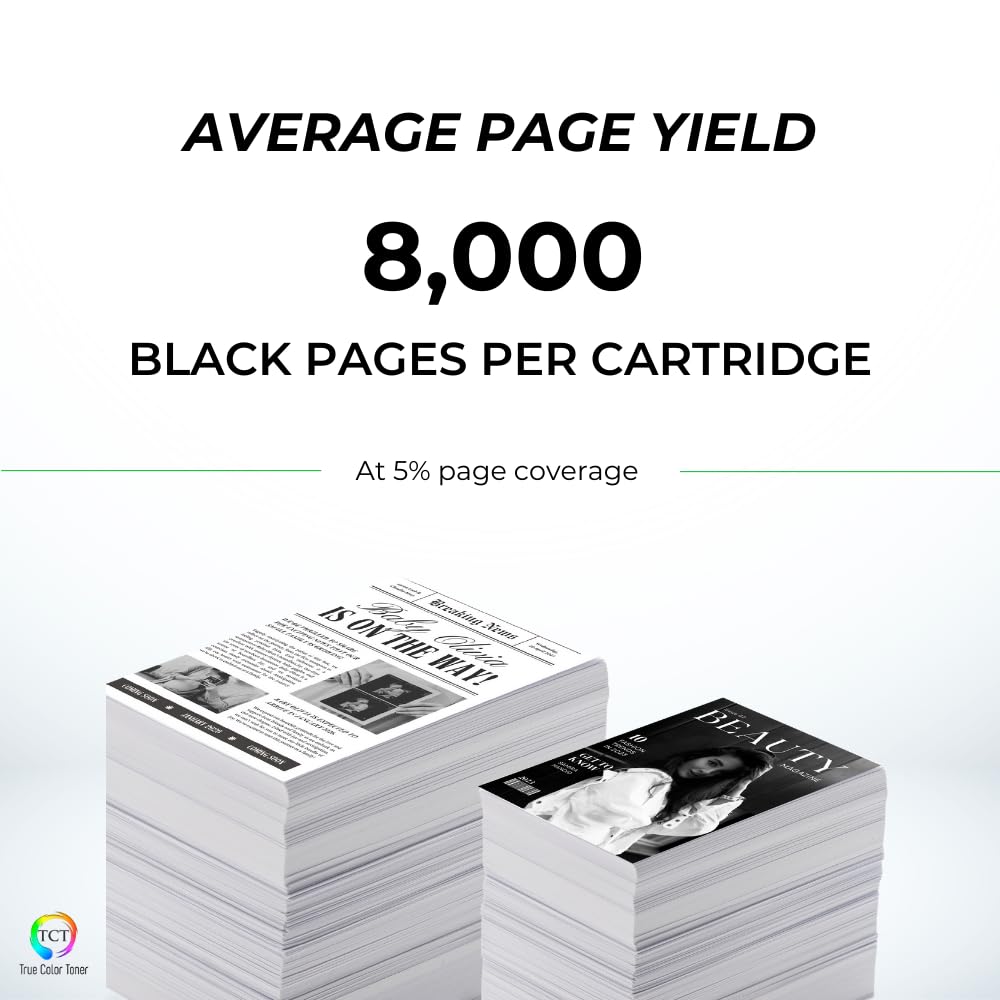 Premium TCT C810 Black Toner Cartridge - Compatible with Okidata Printers for Office Use