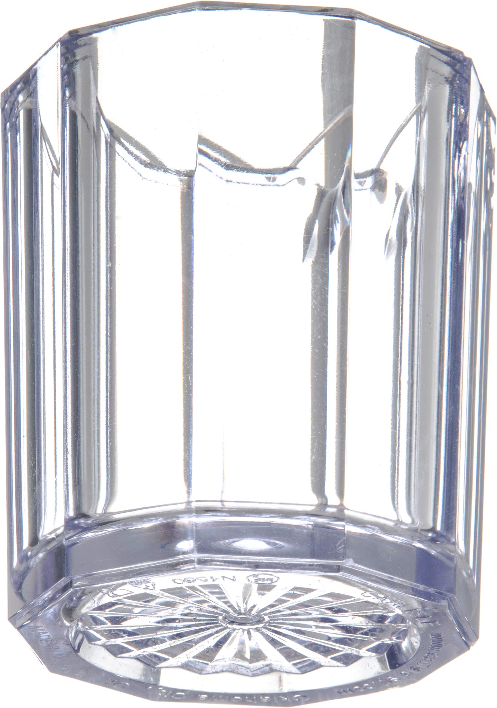 Carlisle FoodService Products 2.1 oz Clear Plastic Syrup Pitcher & Creamer Pitcher - Durable Kitchen, Home & Restaurant Use for Coffee, Tea, Pancakes & Desserts