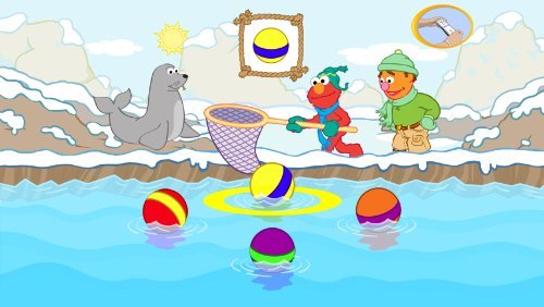 Renewed Sesame Street: Cookie's Counting Carnival Game for Nintendo Wii - Fun Math Learning Adventure for Kids, Perfect for Family Game Night & Early Childhood Education