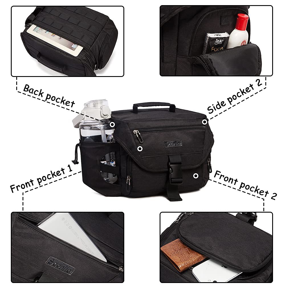 Scorlia Insulated Lunch Backpack & Large Cooler Bag for Men & Women - Perfect for Work, School, Picnics & Outdoor Adventures