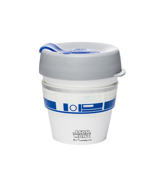 Star Wars R2D2 Keep Cup 8oz Reusable Coffee Mug - Perfect for Fans, Office Use & Travel